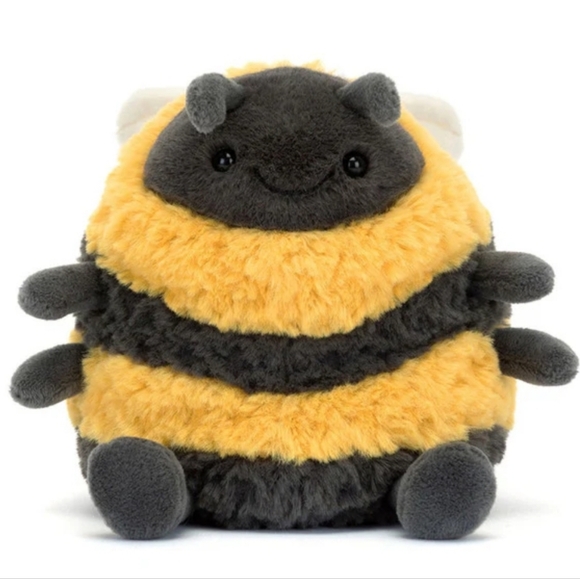 Jellycat Albee Bee 🐝 6.3x4.3x4.7" Soft & Plush NWT - Picture 2 of 10